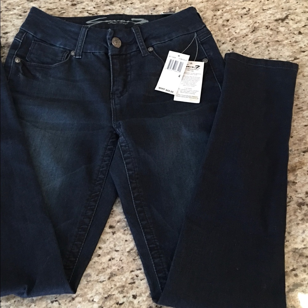 NWT Seven 7 the Tummy-less Slimmer Jean skinny 4